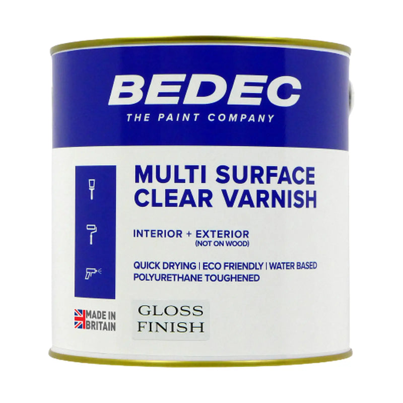 Bedec Multi Surface Varnish Satin 1L
