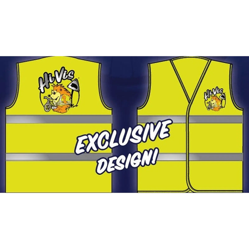 Yellowstone Hi-Vis Safety Waistcoat Kids One Size