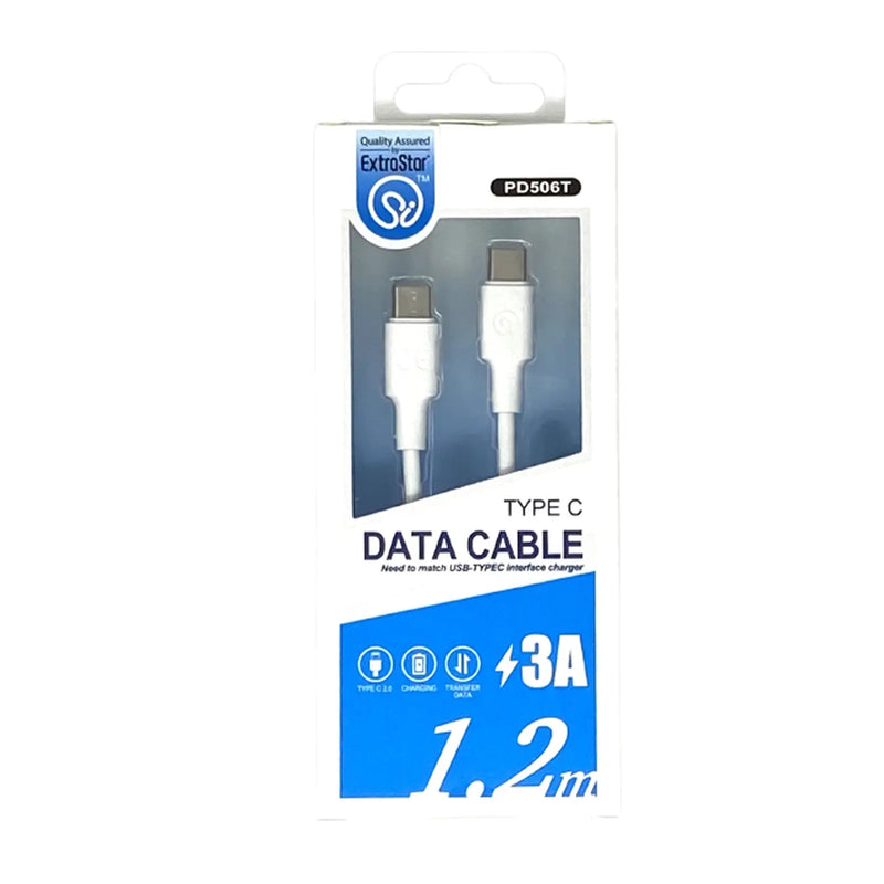 Extrastar Type C To Type C Data Cable 1.2m