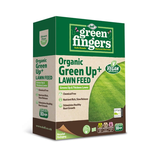 GREEN FINGERS Organic Green Up Lawn Feed 2kg
