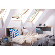 Fakro Pine Centre Pivot Window 55 x 98cm