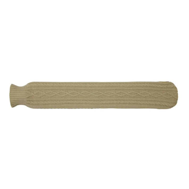 Stax Hearth & Home 2L Long Hot Water Bottle Knitted