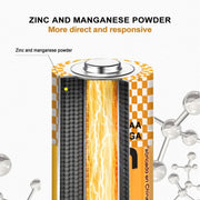 Extrastar Special Duration Zinc Batteries 1.5v Aa Pack 4