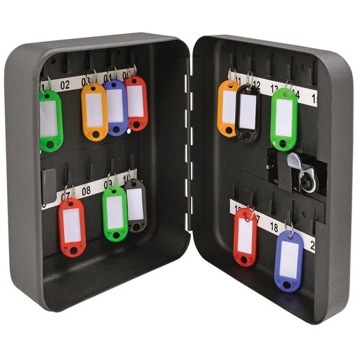 Sterling Black Combination Key Cabinet 20 Hook
