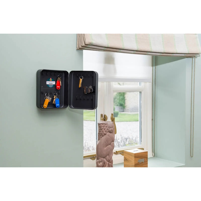 Sterling Black Combination Key Cabinet 20 Hook