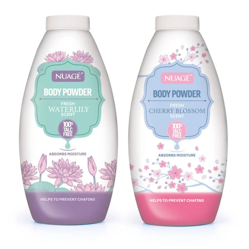 Nuage Body Powder (Talc Free) Cherry Or Water Lily 250g