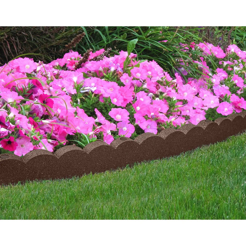 Primeur Flexi Curve Scallop Border Terracotta 5 x 10 x 120cm