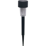 Pagoda Solar Mini Black Stick Light With White LED 30.5cm