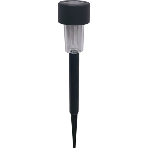 Pagoda Solar Mini Black Stick Light With White LED 30.5cm