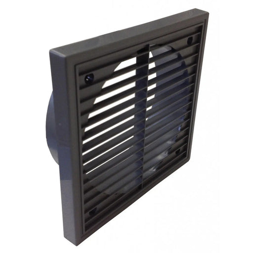 Manrose Fixed Grill + Spigt 6" Grey