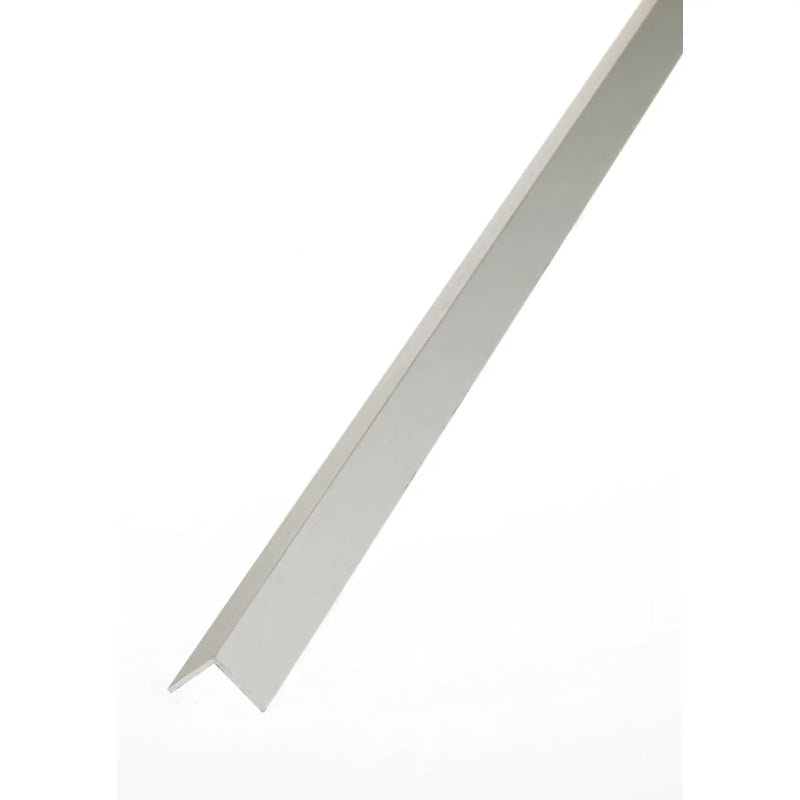 Rothley Angle Equal Sided - Anodised Aluminium - Silver 25mm x 25mm x 2mm x 1m