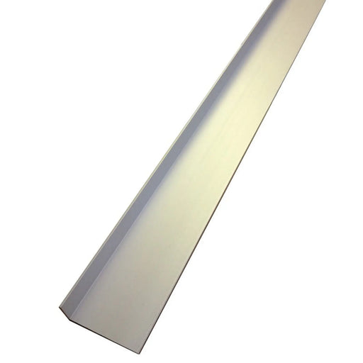 Rothley Angle Unequal Sided - Anodised Alumium - Silver 25mm x 20mm x 2mm x 2m