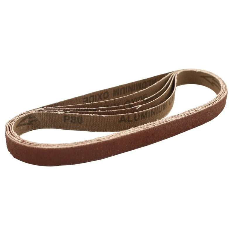 Abracs AL/OX File Belts 13mm x 457mm Pack 5 80 Grit