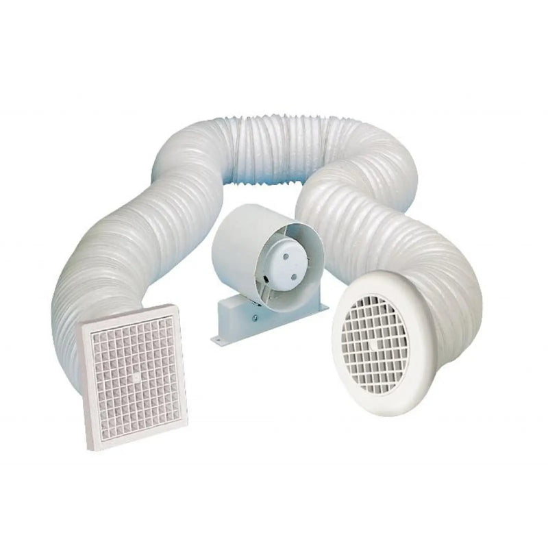Manrose Shower Fan + Timer 4"