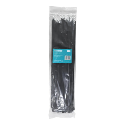 Securlec Cable Ties 4.5mm x 380mm - Black