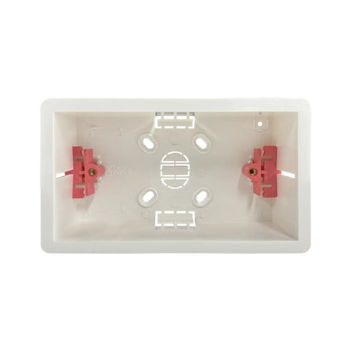 Securlec 2 Gang Dry Lining Box 47mm Deep