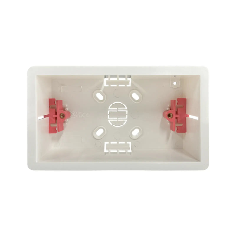 Securlec 2 Gang Dry Lining Box 47mm Deep