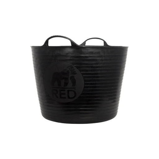 Red Gorilla Flexible Large Tub 38L Black