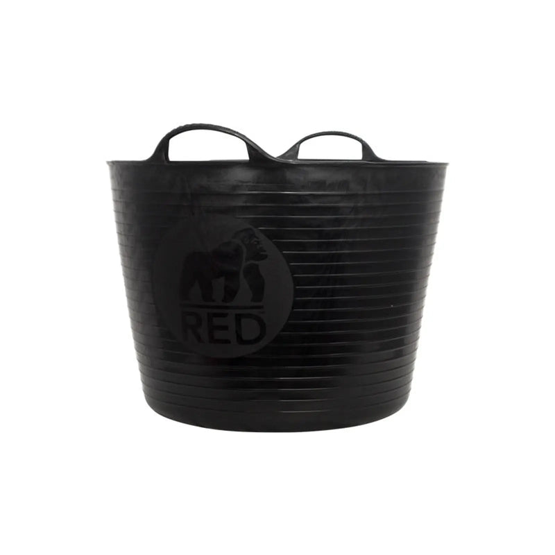 Red Gorilla Flexible Large Tub 38L Black
