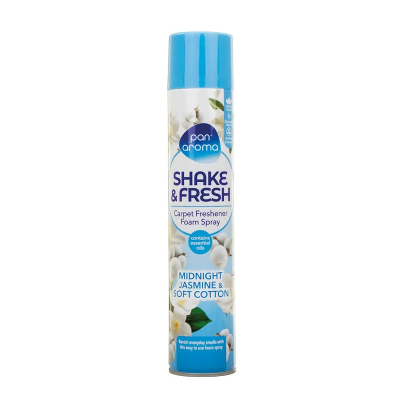 Swirl Carpet Freshener Foam Spray 500ml Midnight Jasmine & Soft Cotton