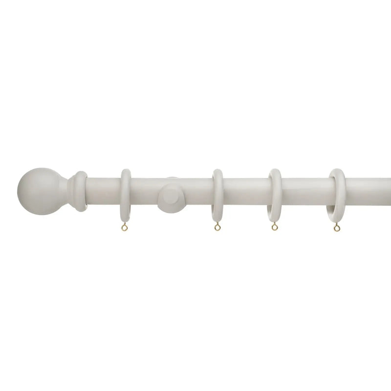 Universal 28mm Wood Pole Kit Grey 120cm