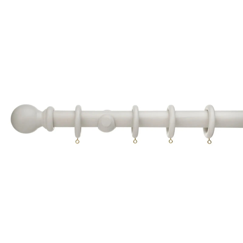 Universal 28mm Wood Pole Kit Grey 300cm