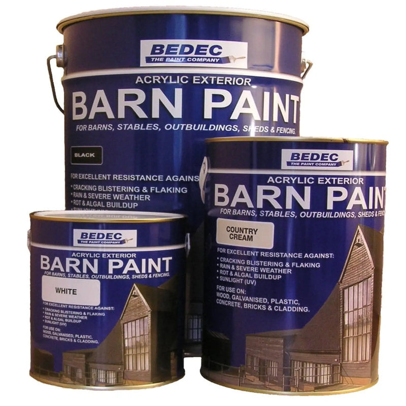 Bedec Barn Paint 2.5L Black