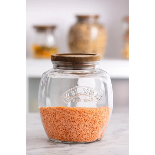 Kilner Universal Jar Wooden Lid 2L