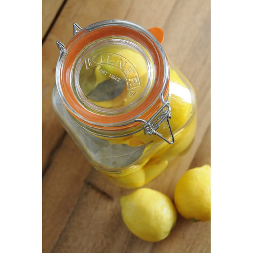 Kilner Clip Top Jar - Square 1.5L