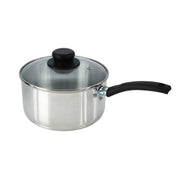 CookEveryday Sauce Pan & Glass Lid 22cm