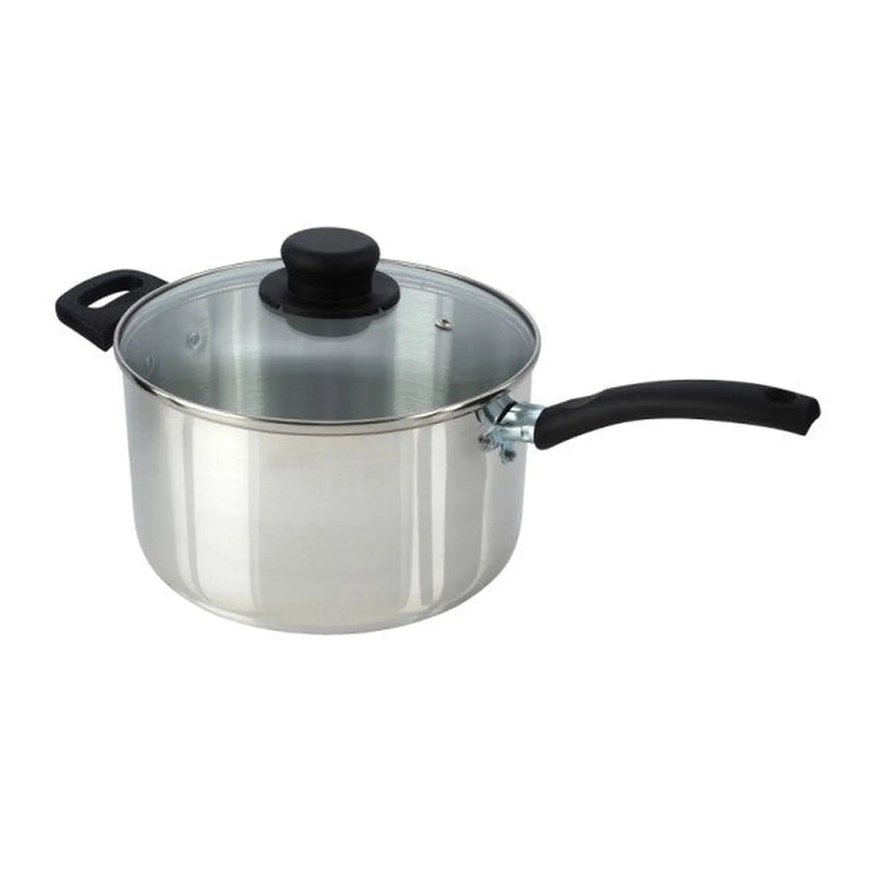 CookEveryday Sauce Pan & Glass Lid 25cm