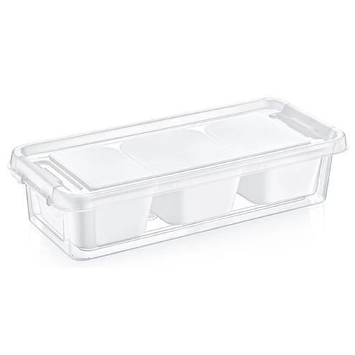 Hobbylife 3 Divider Flat Grand Organiser Box 1.2L