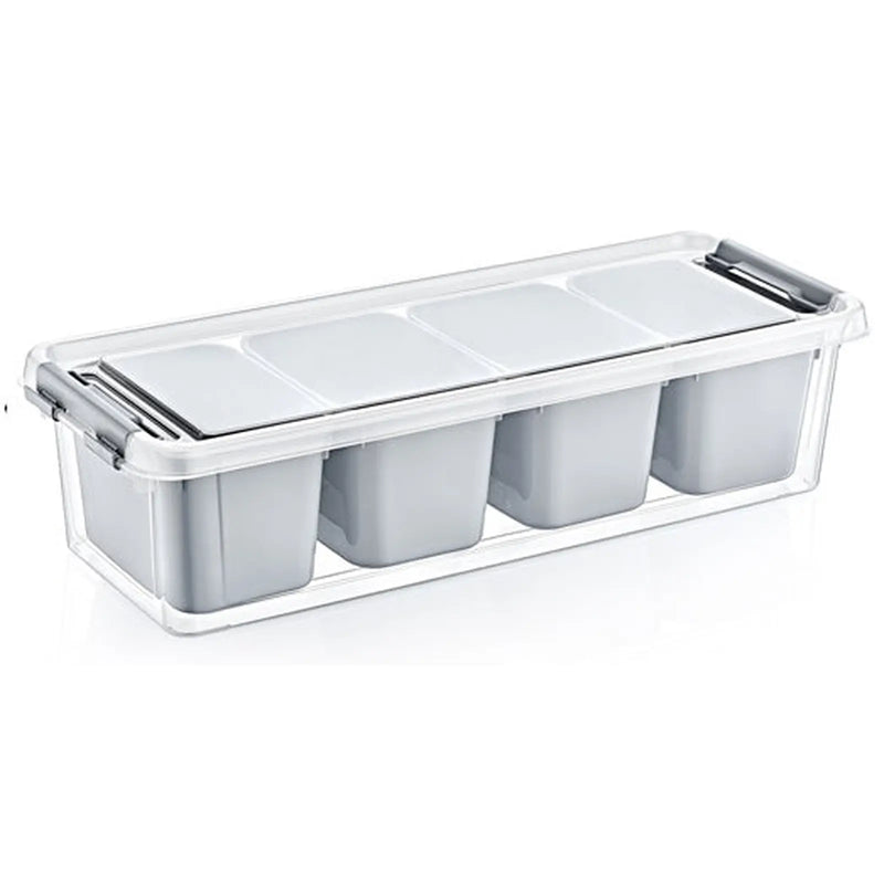 Hobbylife 4 Divider Deep Grand Organiser Box 3.5L