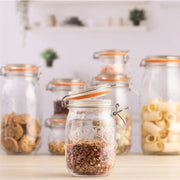 Kilner Clip Top Jar - Round 1L