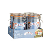 Kilner Clip Top Jar - Round 1L
