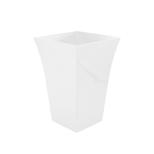 Milano Large Upright Planter White