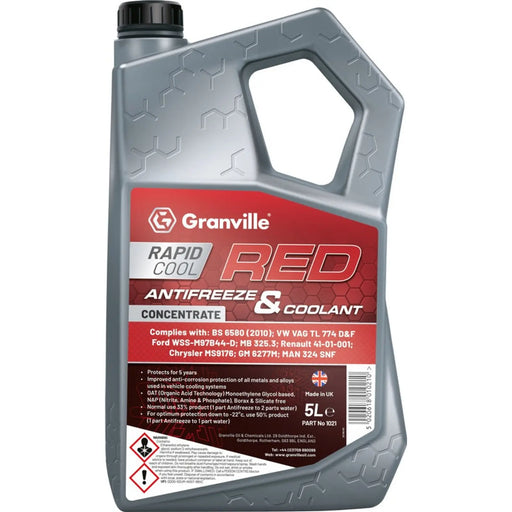 Granville Red Anti-Freeze 5L
