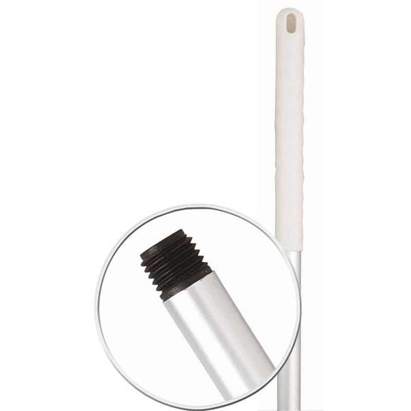 Abbey Hygiene Handle - White Grip 137cm