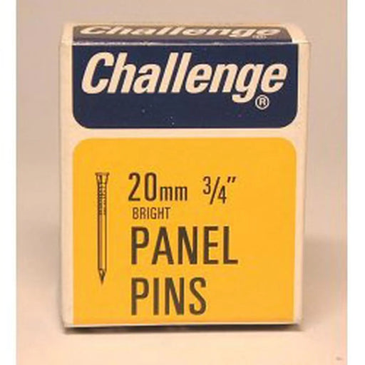 Challenge Panel Pins - Bright Steel (Box Pack) 20mm