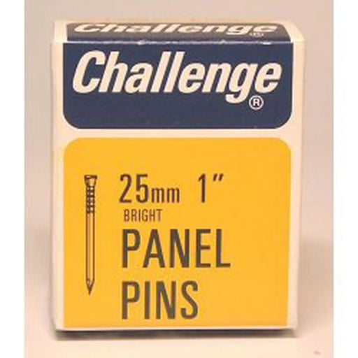 Challenge Panel Pins - Bright Steel (Box Pack) 25mm