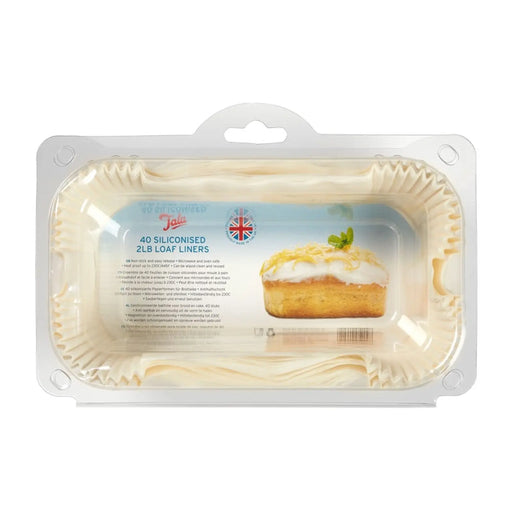 Tala Siliconised Greaseproof Loaf Tin Liners (Set of 40) 2lb