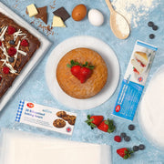 Tala Siliconised 23cm Cake Circles, Greaseproof Liners (Set of 20)
