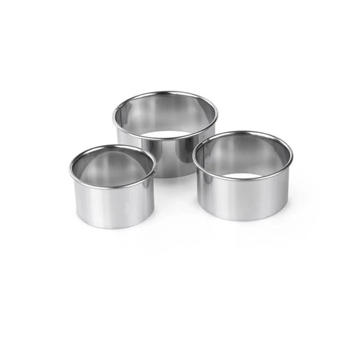 Tala Pastry Cutters Plain Set 3