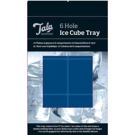 Tala Silicone 6 Hole Ice Cube Tray