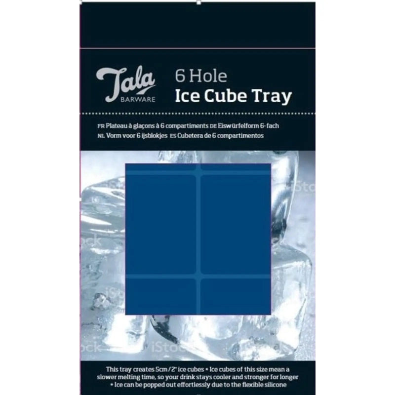 Tala Silicone 6 Hole Ice Cube Tray