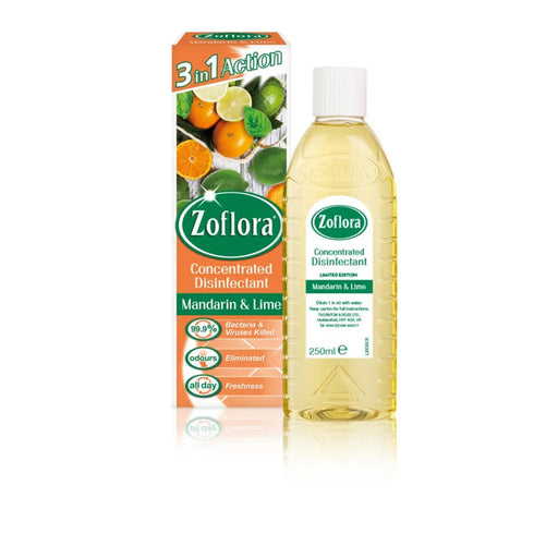 Zoflora Disinfectant 250ml Mandarin & Lime