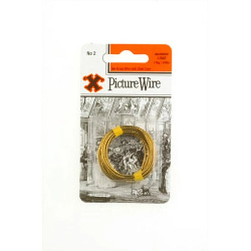 Stax X Brass Picture Wire (Blister Pack) No. 2