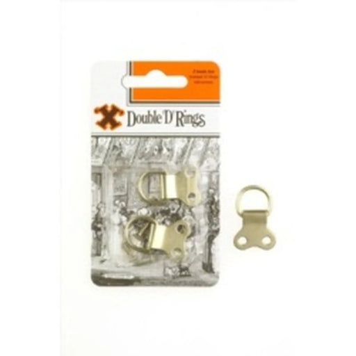Stax Challenge "X" Brand Double D Rings Brass Pack 2
