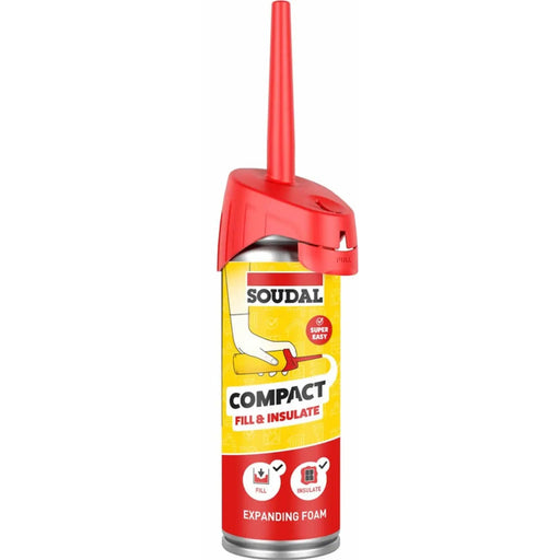 Soudal Compact Fill & Insulate Gap Filling Foam 150ml