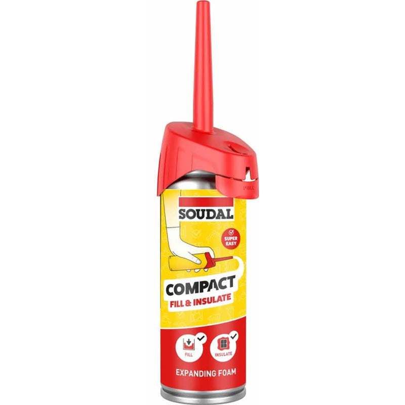 Soudal Compact Fill & Insulate Gap Filling Foam 150ml